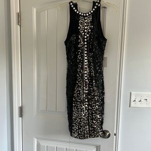 Sassy sequence halter dress! Great for holidays or a night out!